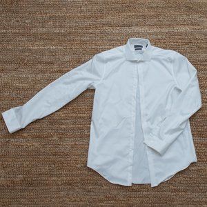 Calvin Klein men's white dress shirt